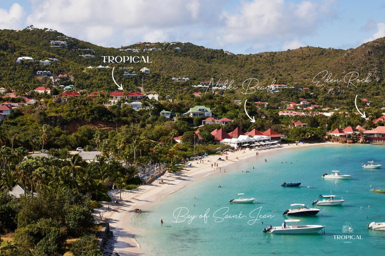 Tropical Hotel St Barth 구스타비아 외부 사진